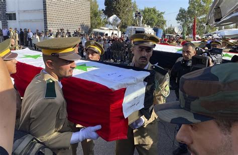 Funerals held in Syria for dozens of victims killed in deadliest attack in years